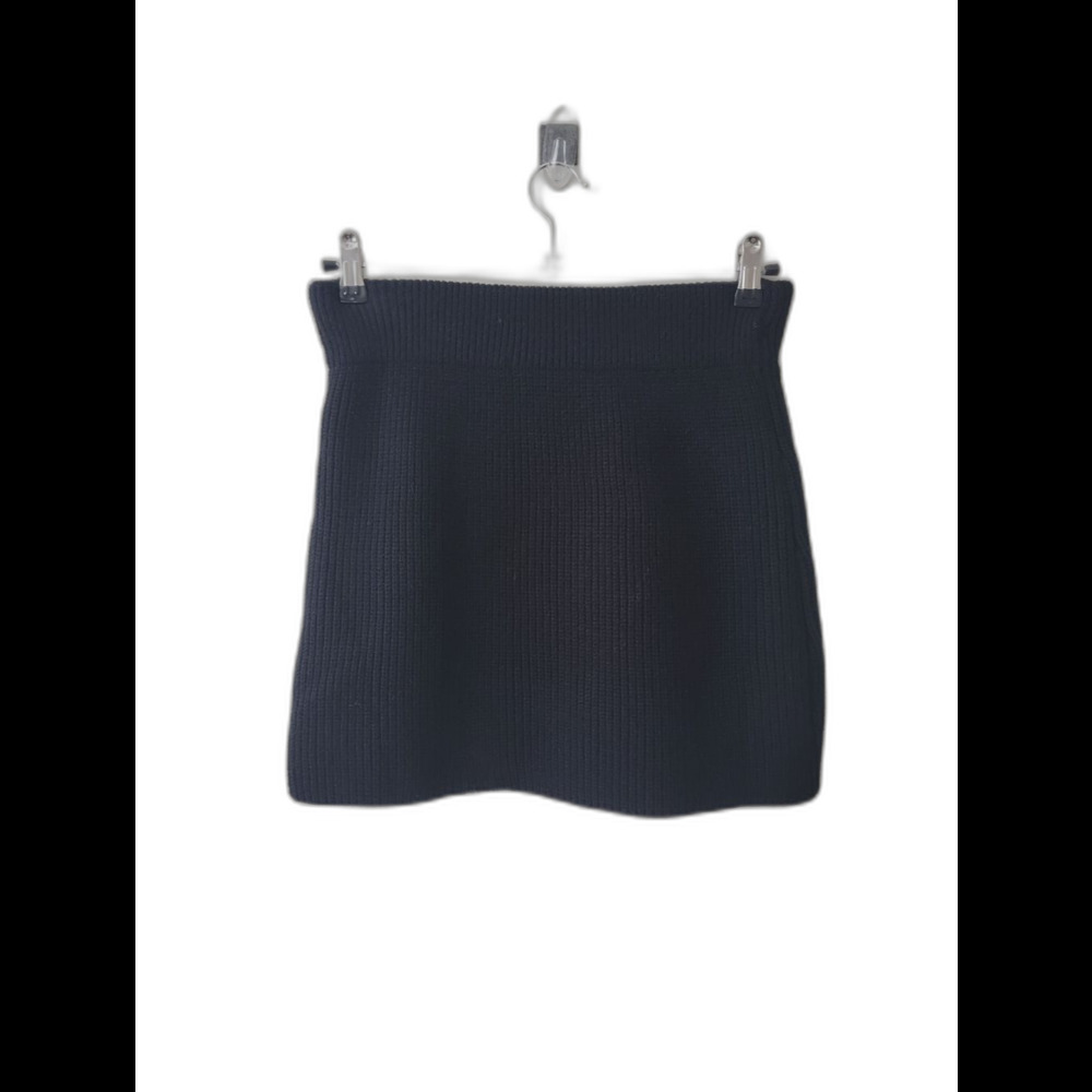 ZARA Black Knit Mini Skirt